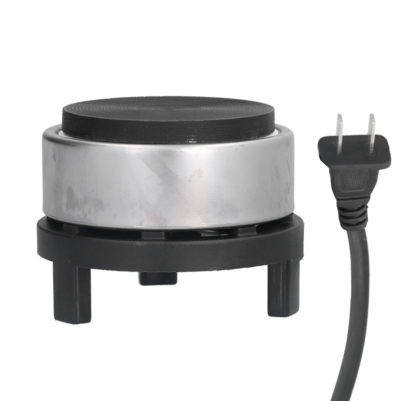 300W Mini Electric Stove Iron Hot Plate Tea Coffee Pot Warmer Heater for Home Office Dormitory Coffee Heater Electric Tea Warmer