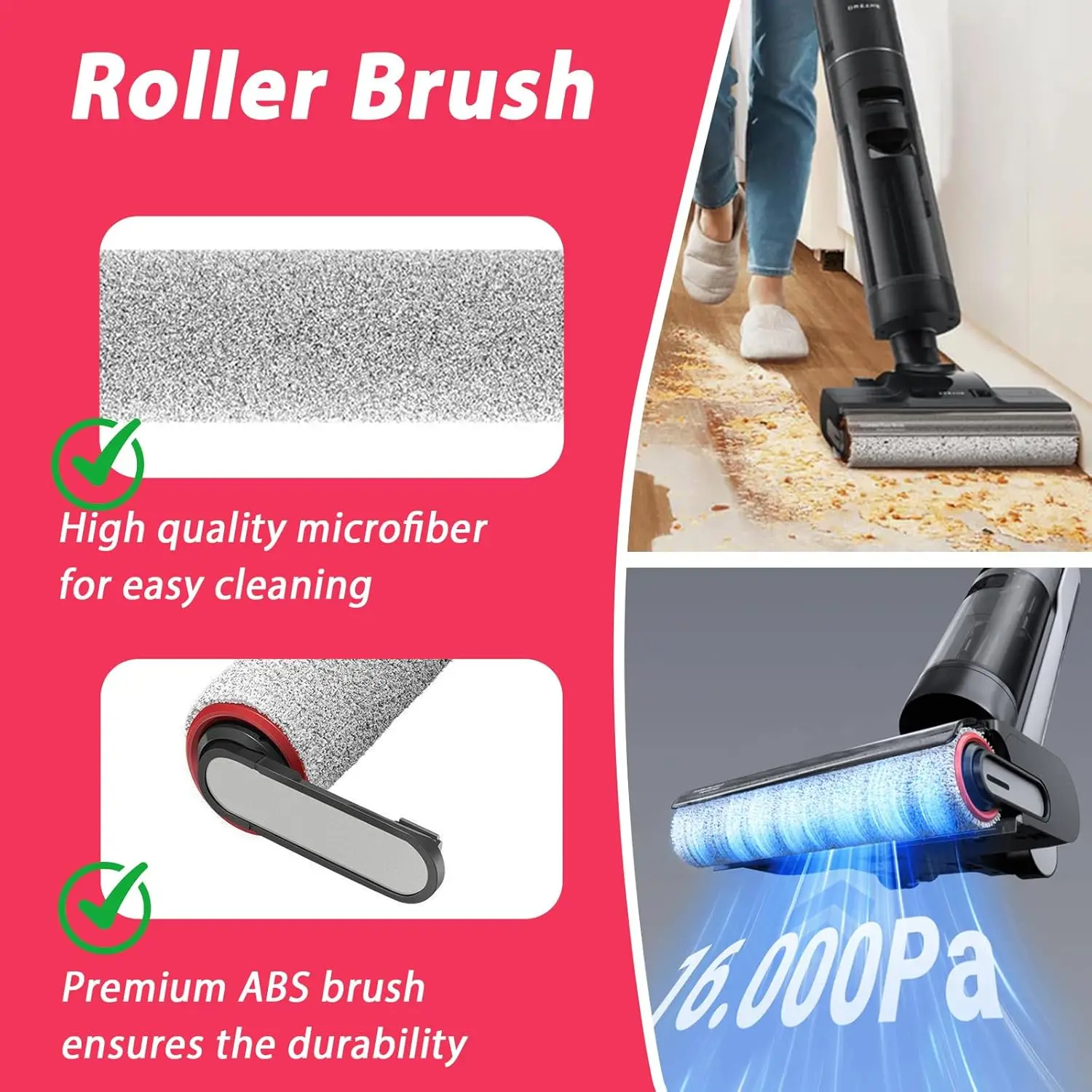 Dreame G10 Pro Soft Brush Spare Parts Wet Dry Vacuum Cleaner Roller Hepa Filter Accessories
