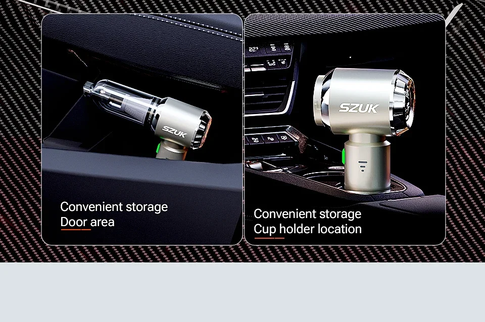 SZUK NEW Car Vacuum Cleaner 985000PA Cordless Powerful Wireless Car Cleaner Cleaning Machine HandHeld Portable Vacuum Cleaner