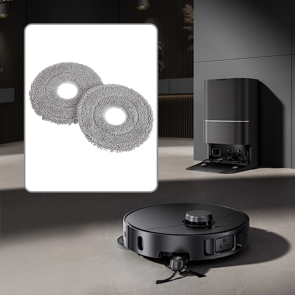 For Dreame X30/X40/X50 Ultra, L10s/L30s/L40/L50 Ultra, S10/S30 Pro Ultra Dust Bags Mop Cloths Sweeping Robot Vacuum Parts