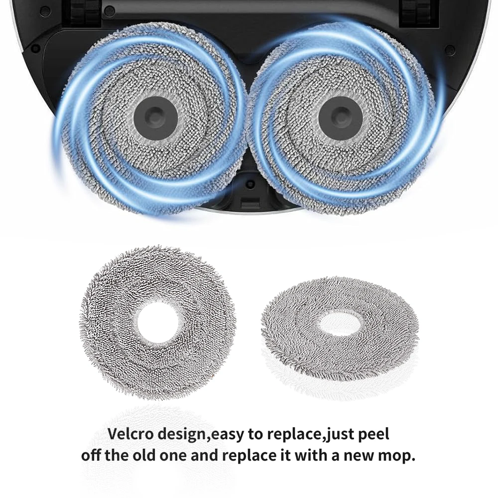 For Dreame X30/X40/X50 Ultra, L10s/L30s/L40/L50 Ultra, S10/S30 Pro Ultra Dust Bags Mop Cloths Sweeping Robot Vacuum Parts