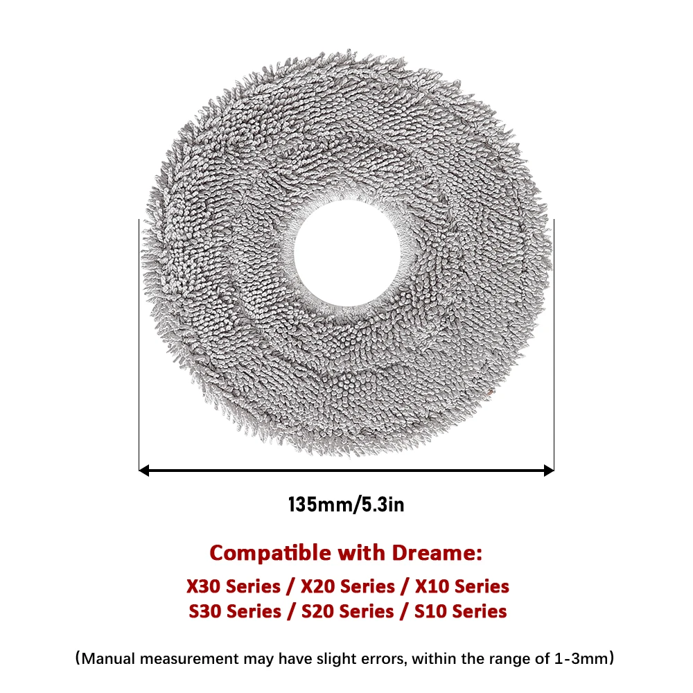 For Dreame X30/X40/X50 Ultra, L10s/L30s/L40/L50 Ultra, S10/S30 Pro Ultra Dust Bags Mop Cloths Sweeping Robot Vacuum Parts