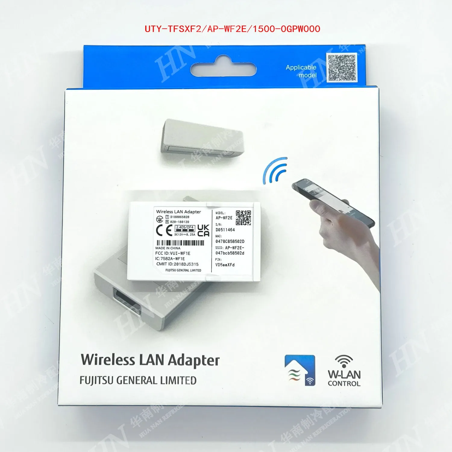 New Fujitsu Air Conditioning WiFi Module W-LAN UTY-TFSXF2 AP-WF2E 1500-0GPW000 231742680502