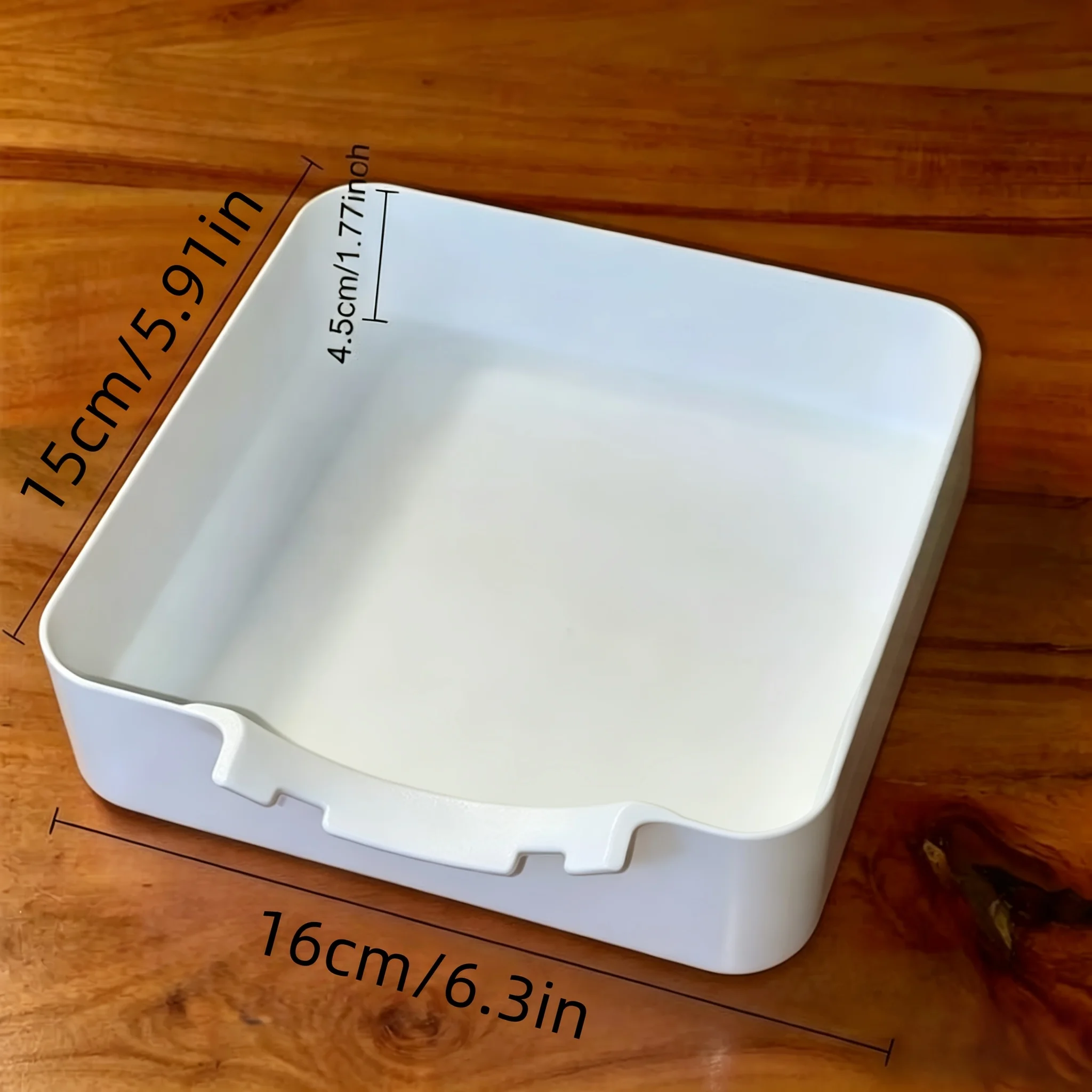 1Pcs Washing Machine Drainage Tray White Plastic Leak Proof Pan for Washer Filter Hose Laundry Maintenance Tool