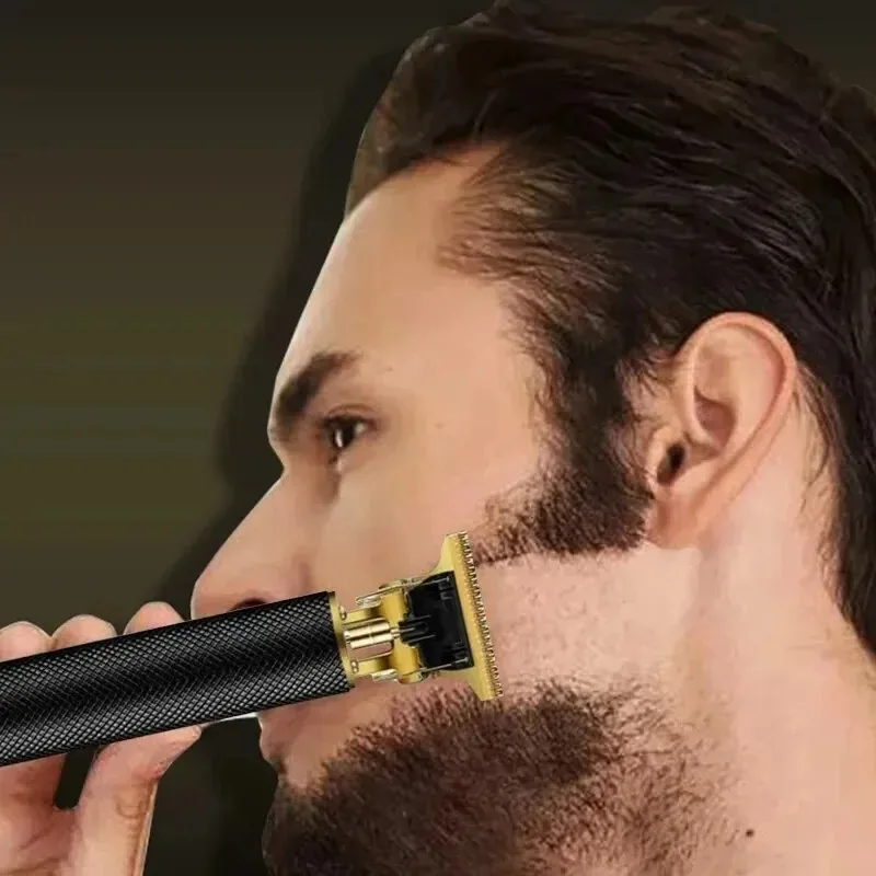 2026 T9 Electric Hair Clipper 0mm Bald Fade Professional USB Rechargeable Trimmer Portable Barber Shaver for Men Home Haircut