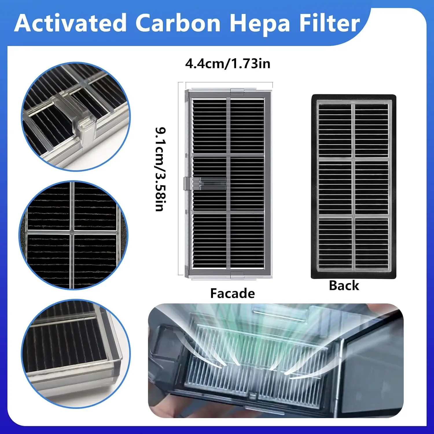 Dreame L50 Ultra AE / L50 Ultra CE Vacuum Cleaner Replacement Accessories Main Side Brush HEPA Filter Mop Cloths Dust Bag Spare