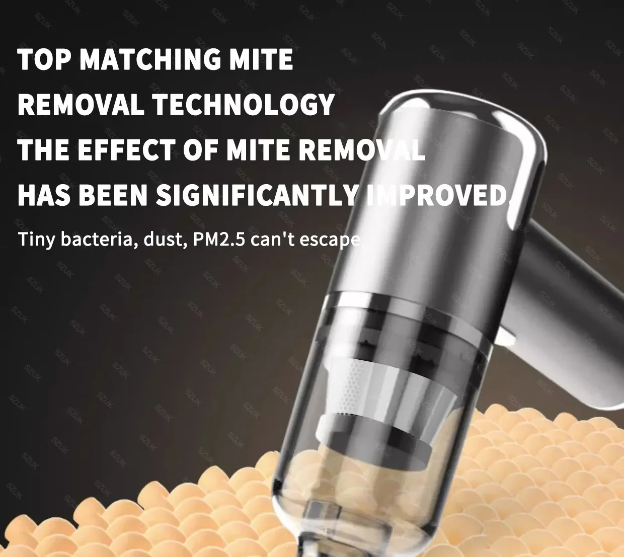 SZUK Car Vacuum Cleaner 2026 Handheld Vacuum Cleaner 8000PA Mini Air Blower Pet Hair Cleaning Machine Wireless Portable Cleaner