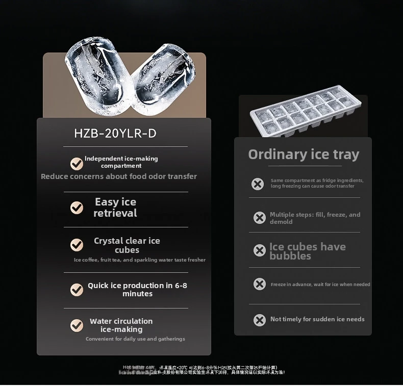 Ice Maker & Water Dispenser Combo, Countertop Ice Machine with Hot & Cold Water, Self-Cleaning Ice Maker for Home Office, Smart