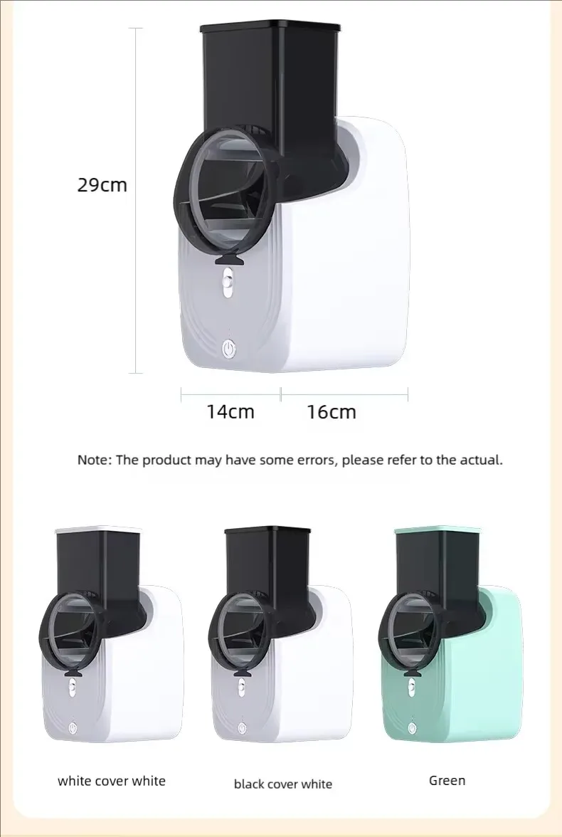 Home Kitchen Electric Vegetable Cutter and Shredder with Versatile Slicing Functions