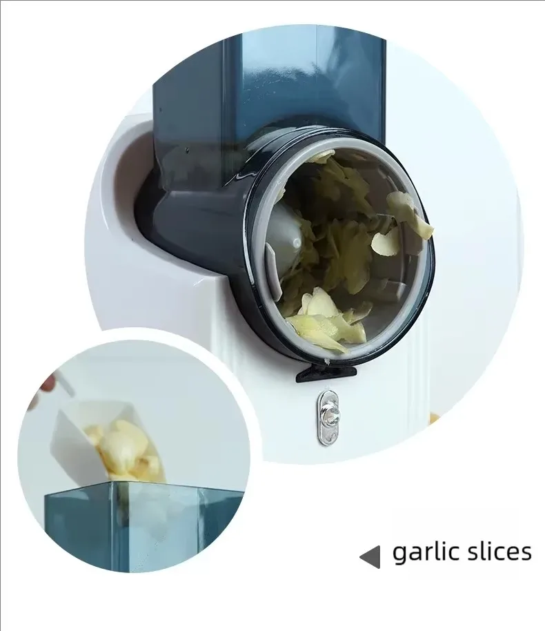 Home Kitchen Electric Vegetable Cutter and Shredder with Versatile Slicing Functions