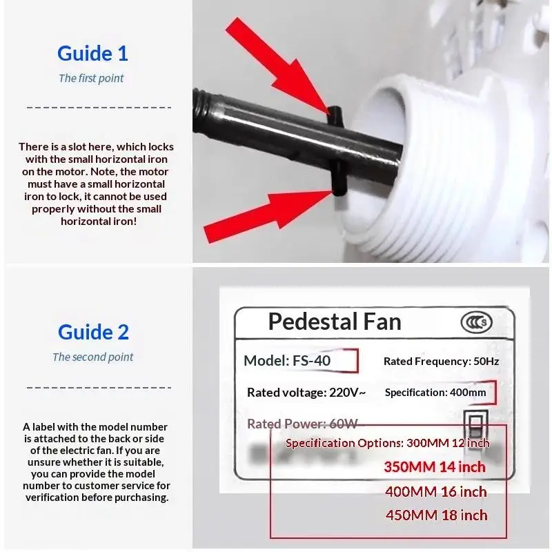 1Pc Five Leaves Fan Blade With Nut Cover Household Plastic Leave For Stand Fan Desk Fan General Replacement Accessories-New