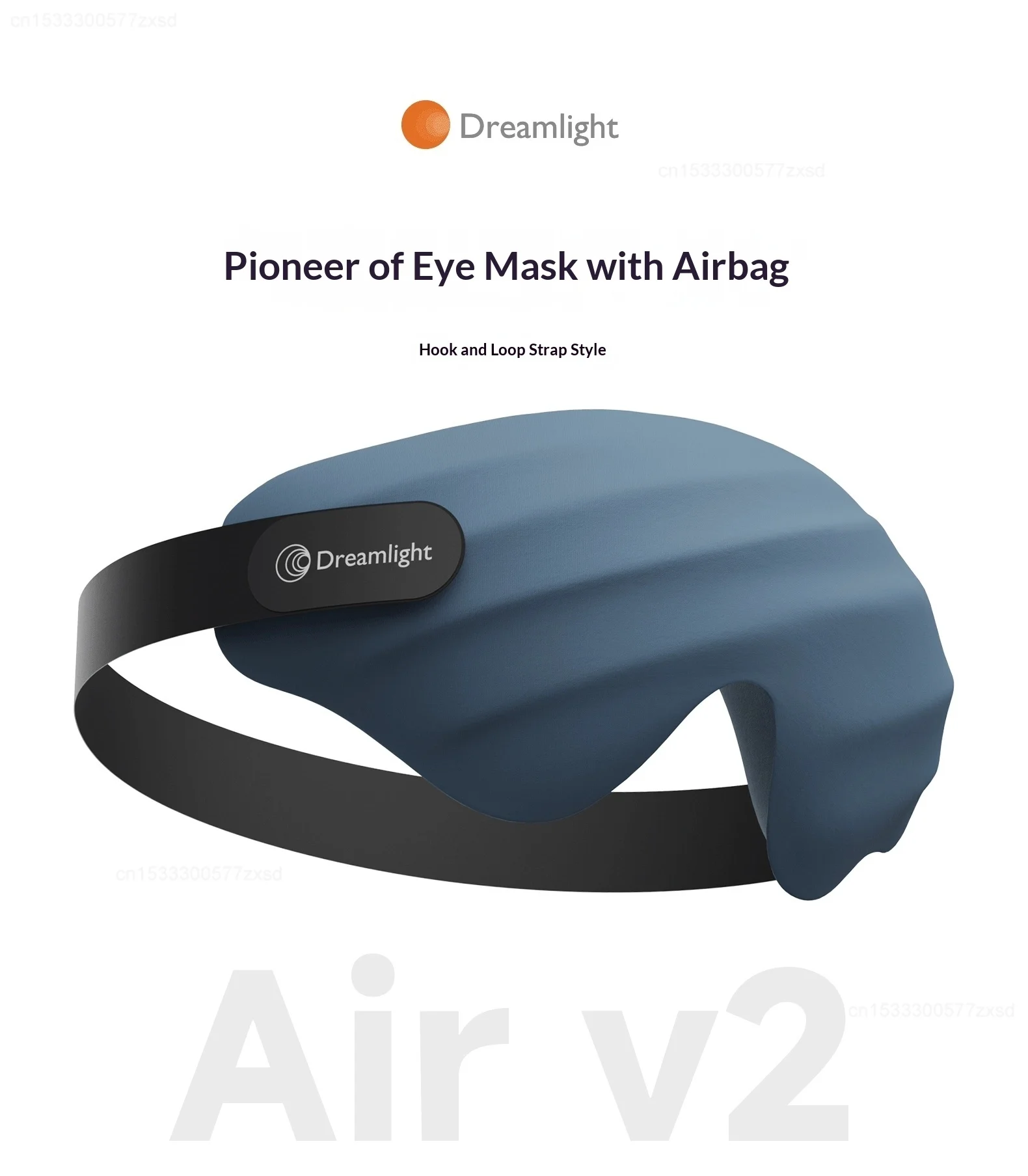Dreamlight Travel Eye Mask Sleep Blackout 3D Stereoscopic Aid Portable Adjustable Travel Sleeping Aid Breathable Eye Cover Rest