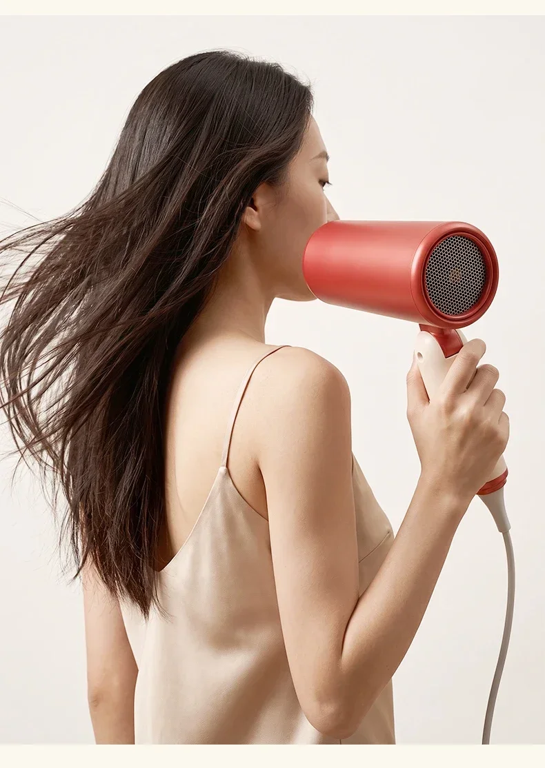 TINSOL Professional Negative Ion Hair Dryer, Constant Temperature Hair Care, Quick Drying, Convenient Foldable Hair Dryer