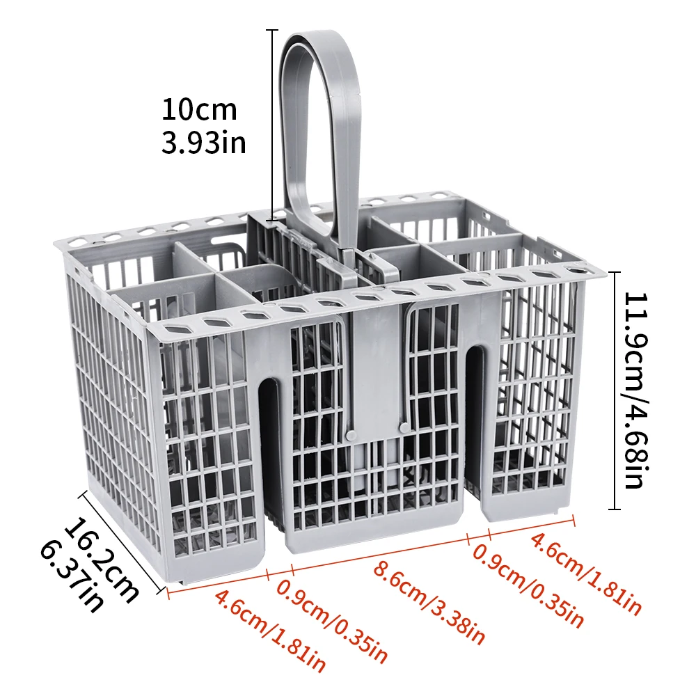 Replacement Dishwasher Cutlery Basket for Whirlpool Hotpoint Indesit Bauknecht Ikea OEM488000386607C00386607 C00257140 996738729