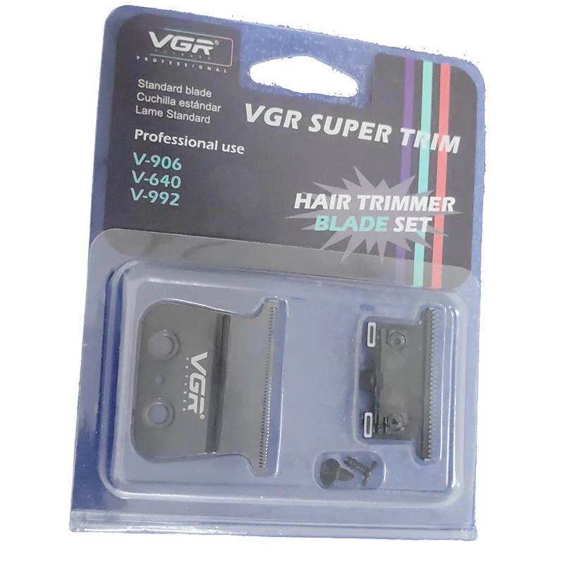 Carbon steel blade Suitable for VGR 906 Hair Trimmer accessories electric hair clippers head razor