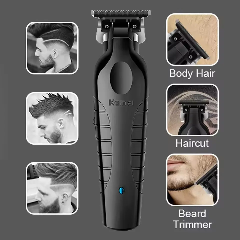 Kemei Professional Hair Clipper Kit KM-2296 KM-2299 KM-2293 Electric Hair Trimmer Male Hair Cutting Machine Mens Trimmer Machine