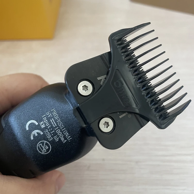 Hair Trimmer Limit Comb Universal Black Guards Hairdresser Hair Cutting Guide for KEMEI KM-2299 KM-2293 1 2 3 4 5mm Comb