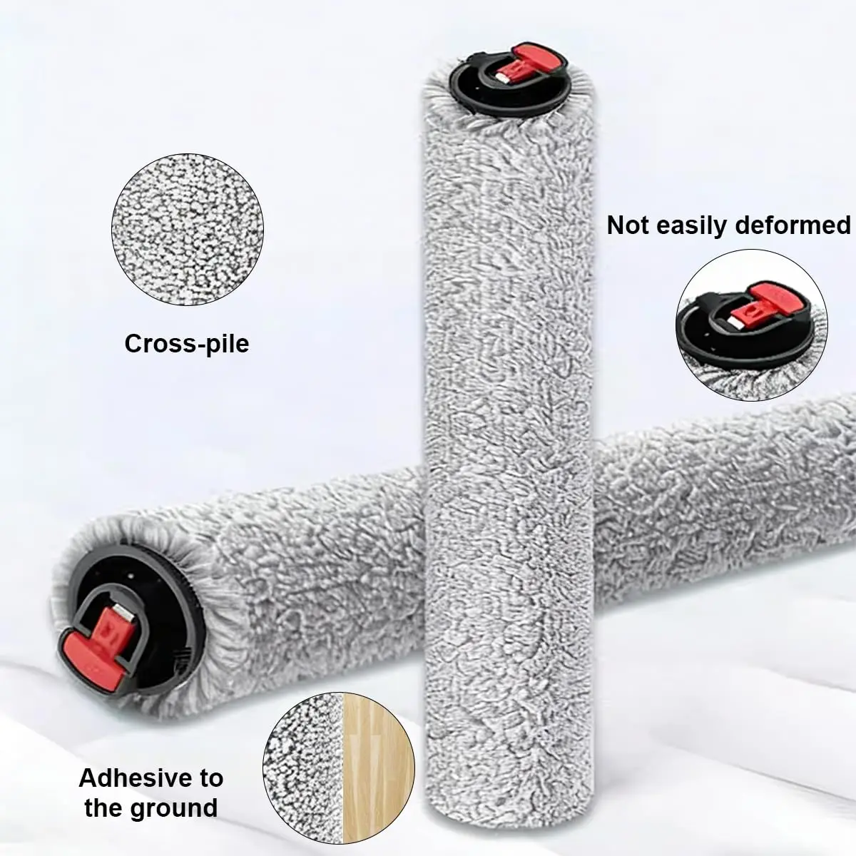 Roller Mop For Eufy Omni E25 / E28 / X12 PRO Vacuum Cleaner Spare Accessories Fully Washable Roller Mop Parts