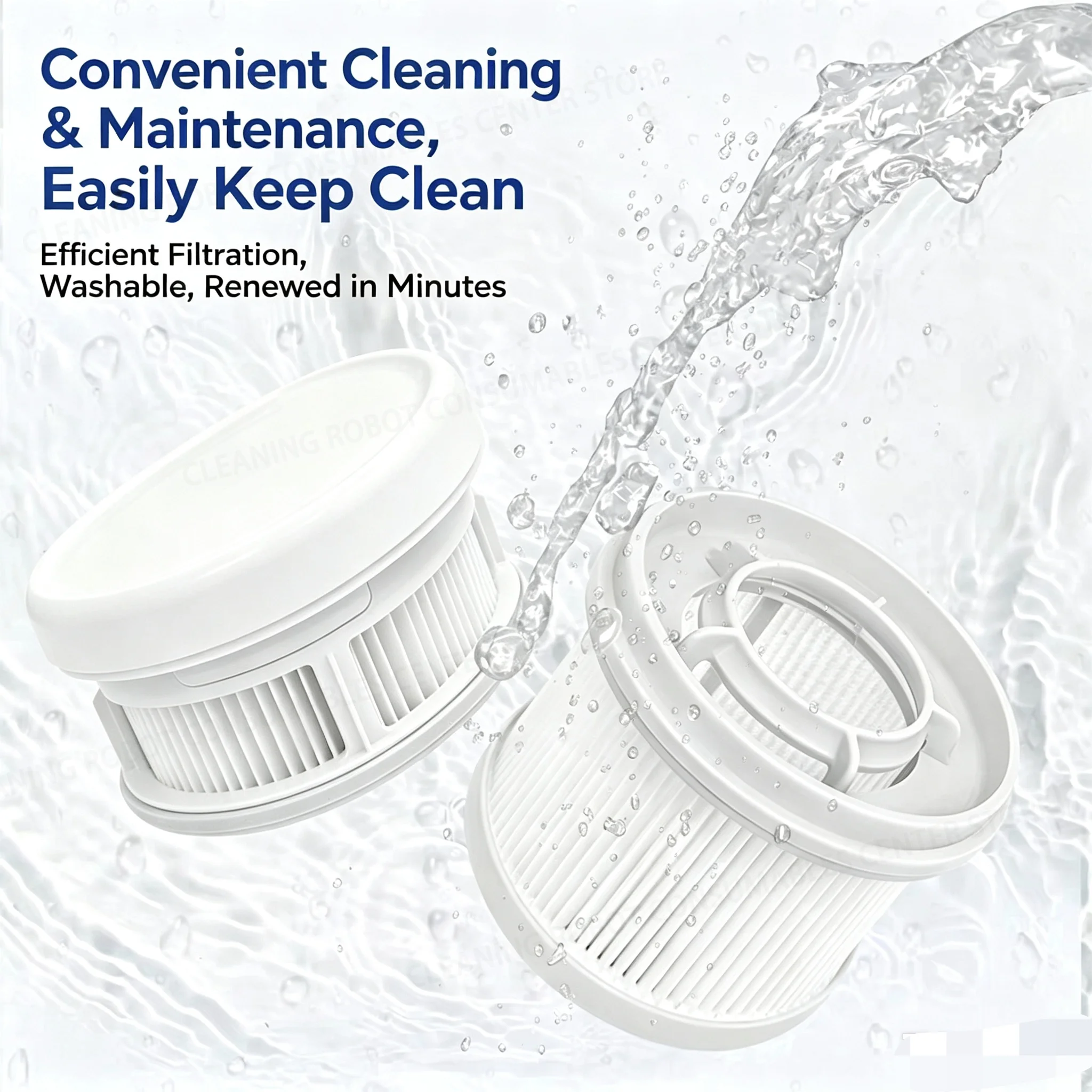 For Xiaomi MIJIA G20 Lite/C203 Cordless Vacuum Cleaner Post Filter Accessories Pre Filter Vacuum Cleaner Spare Part.