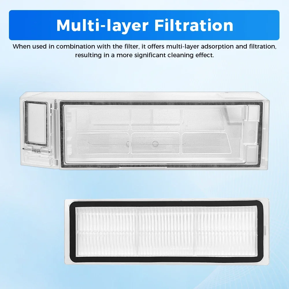 For Dreame L10S Ultra/X10/S10/S10 Pro Dust Box and Filter Accessories For Xiaomi Mijia B116 B101CN X10+ X20+ C102 Spare Parts