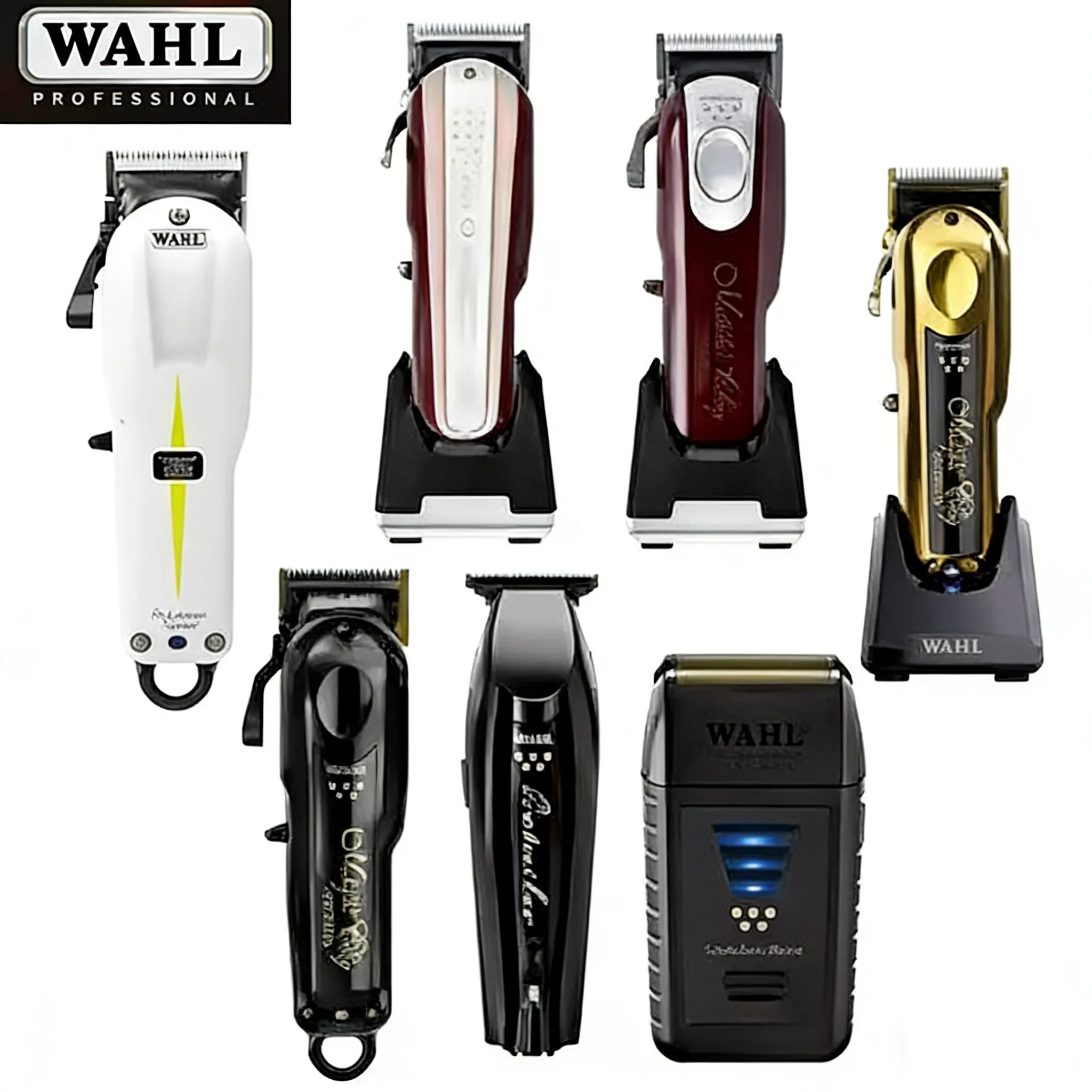 Original Wahl Professional 5-Star Metal Series Cordless Senior Clipper for Professional Barbers and Stylists Hair Clipper