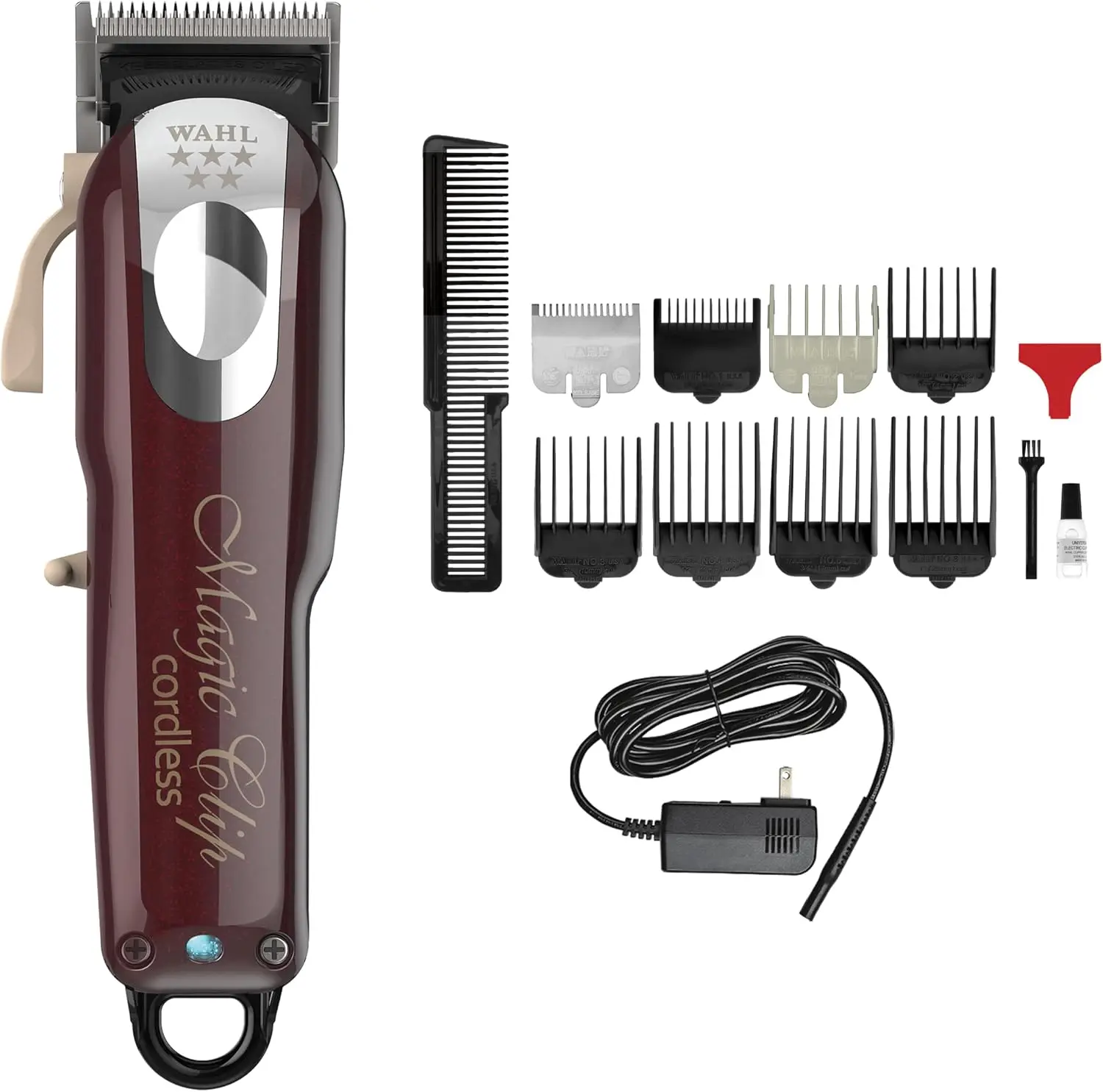 Original Wahl Professional 5-Star Metal Series Cordless Senior Clipper for Professional Barbers and Stylists Hair Clipper