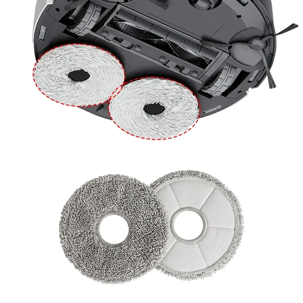 Home Robot Vacuum Spare Parts For Ecovacs X2 Omni X2 Pro DEX86 Main Roller Side Brush HEPA Filter Mop Cloth Dust Bag Parts