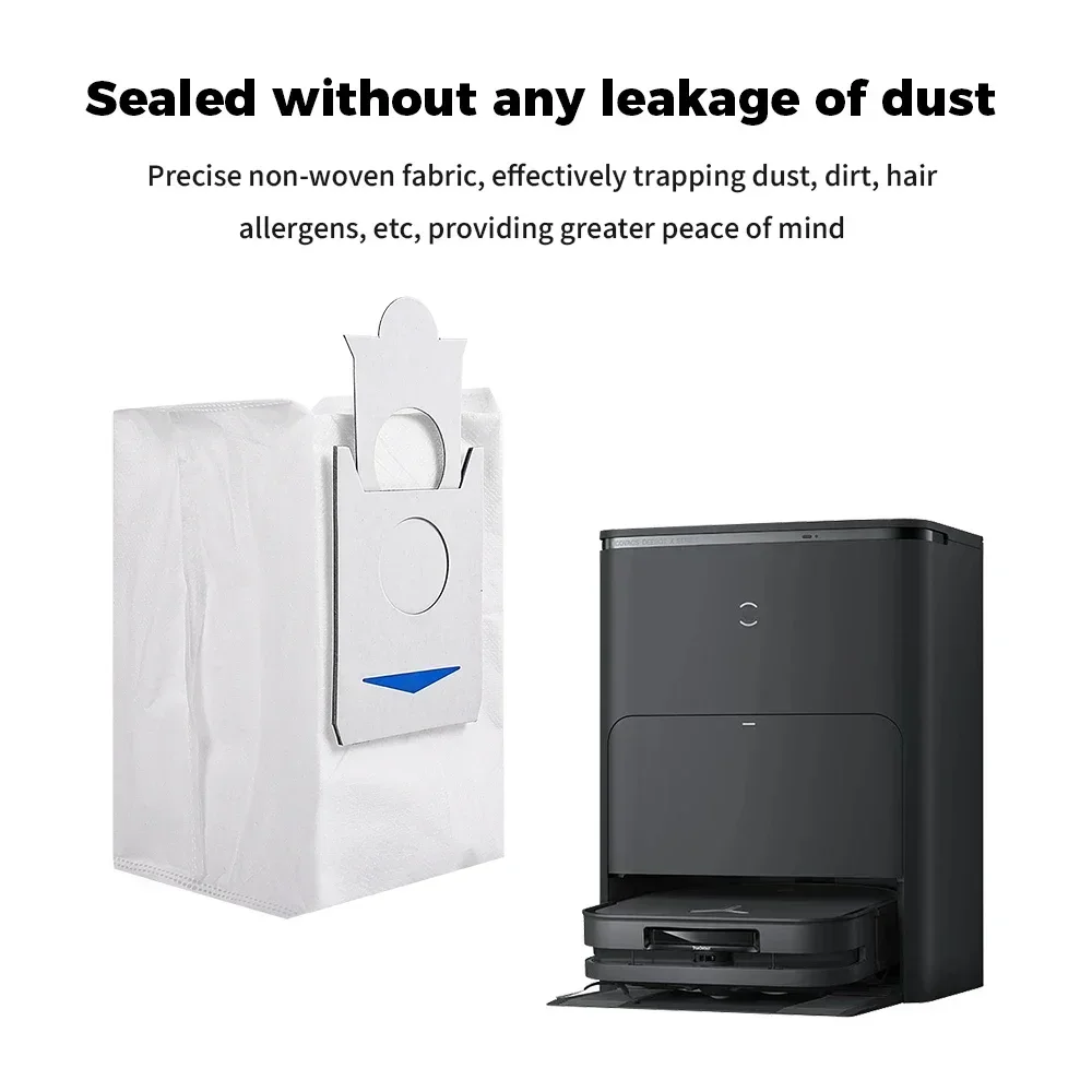 Home Robot Vacuum Spare Parts For Ecovacs X2 Omni X2 Pro DEX86 Main Roller Side Brush HEPA Filter Mop Cloth Dust Bag Parts
