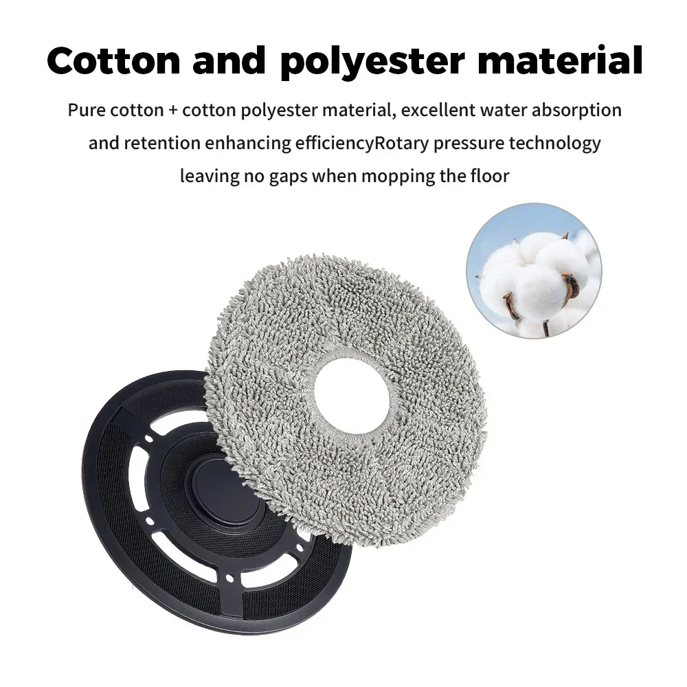 Home Robot Vacuum Spare Parts For Ecovacs X2 Omni X2 Pro DEX86 Main Roller Side Brush HEPA Filter Mop Cloth Dust Bag Parts