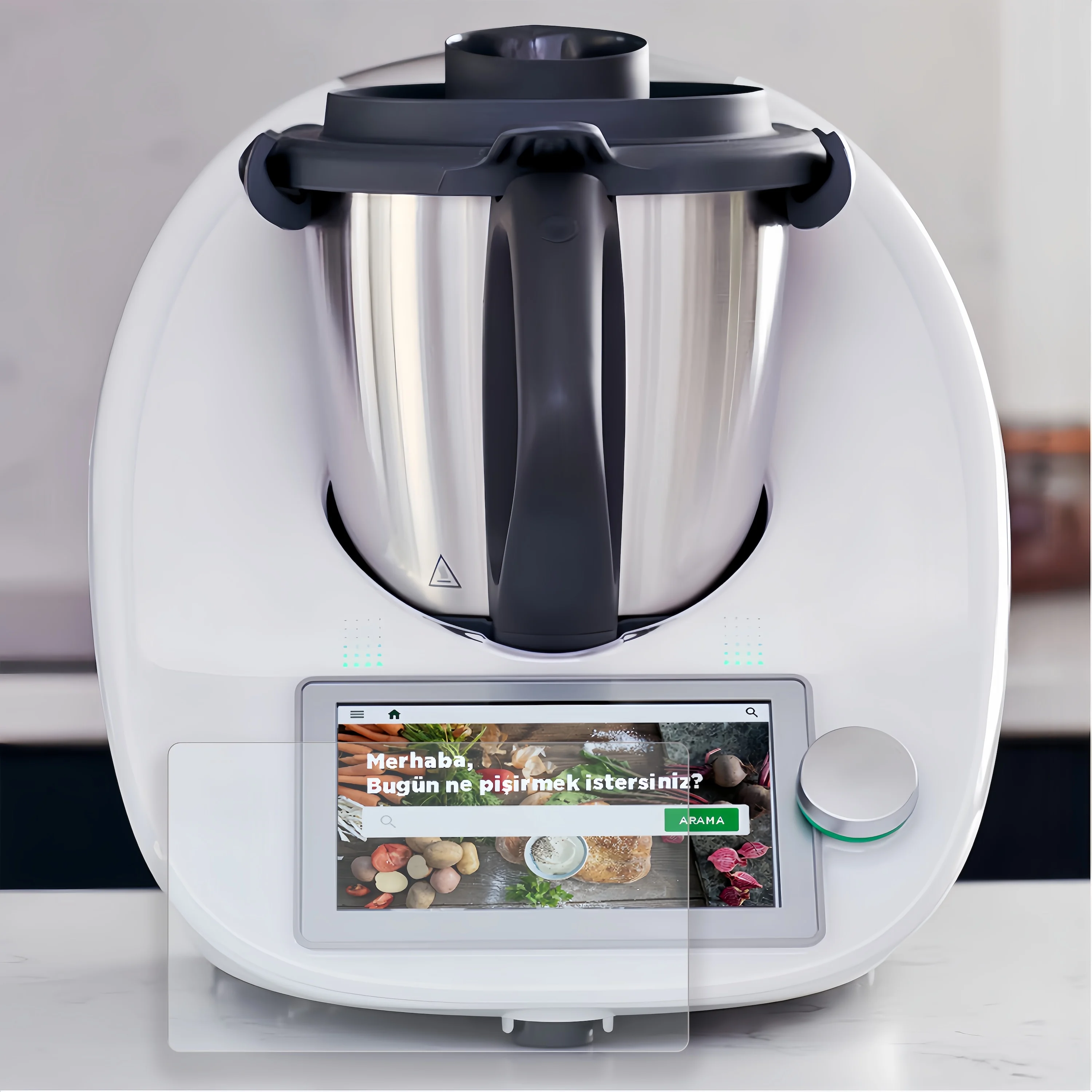 2PCS Compatible with Thermomix TM7/TM6 Screen Protector High-Alumina Tempered Glass Blender Kitchen Accessories Protective Film
