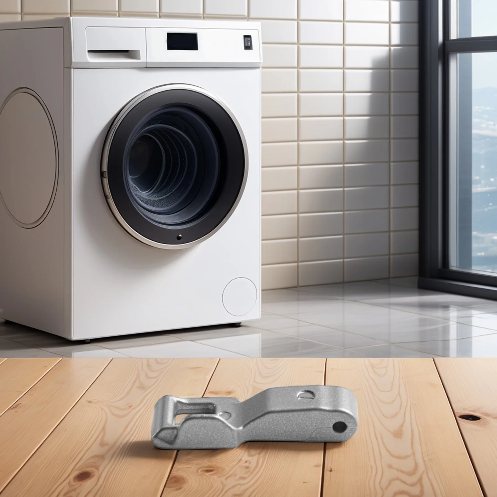 Heavy Duty MFG63099101 Washing Machine Door Buckle Effortless Installation Compatible with Multiple Machine Models