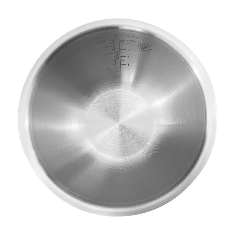 304 Stainless Steel Rice Cooker Inner Bowl for Xiaomi Mijia IH 3L IHFB01CM Replacement White Stainless Steel Bowl