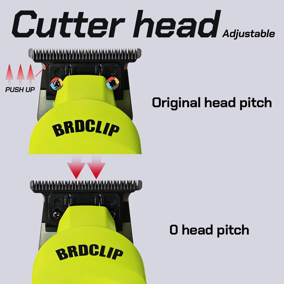 BRD 106 107 609 Professional Electric Hair Clipper Hair Trimmer DLC Blade with Base 7500RPM 8000RPM 7000RPM Barber Set BRDCLIP
