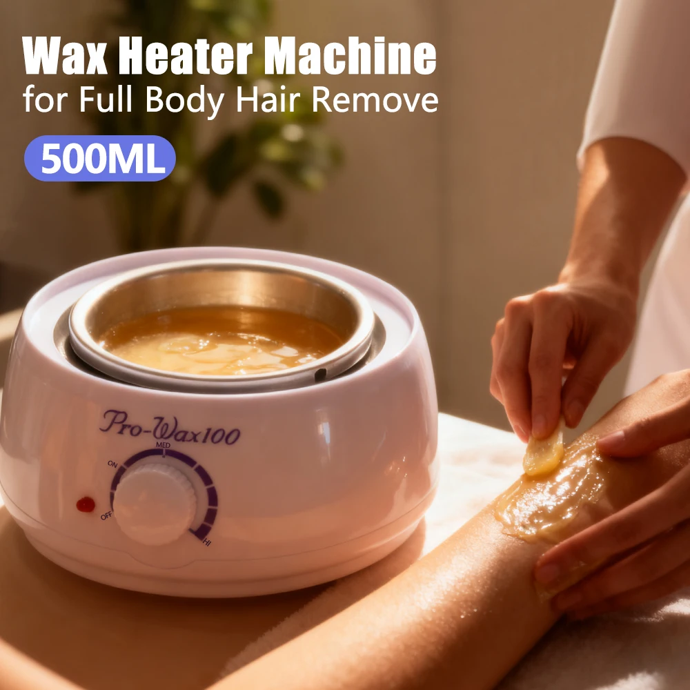 Professional Wax Heater for Hair Removal Wax Depilatory Epilator Paraffin Wax Bean Bead Heating Machine Hair Removal Tool