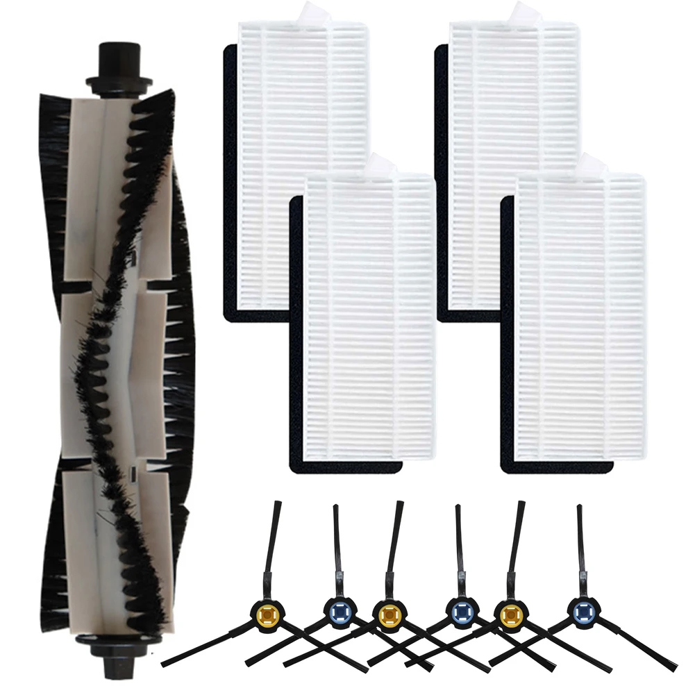 Replacement Main Brush And Side Brushes Kit For ILIFE A20 T20S V3x For Polaris PVCR 3600 G2 Robot Vacuum Accessories