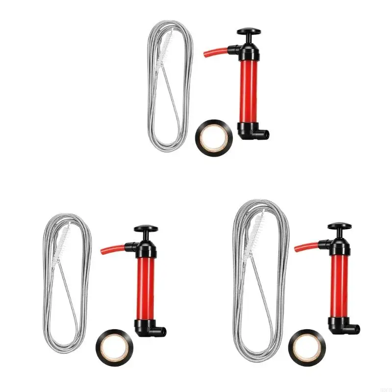 M6CB Household Manual Drain Pump for Air Conditioner Line Cleaning and Home Upkeep