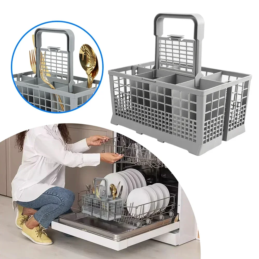 Dishwasher Cutlery Basket For Bosch Siemens AEG Kenmore Whirlpool Maytag Kitchenaid Neff GE Samsung Hotpoint Indesit Ariston