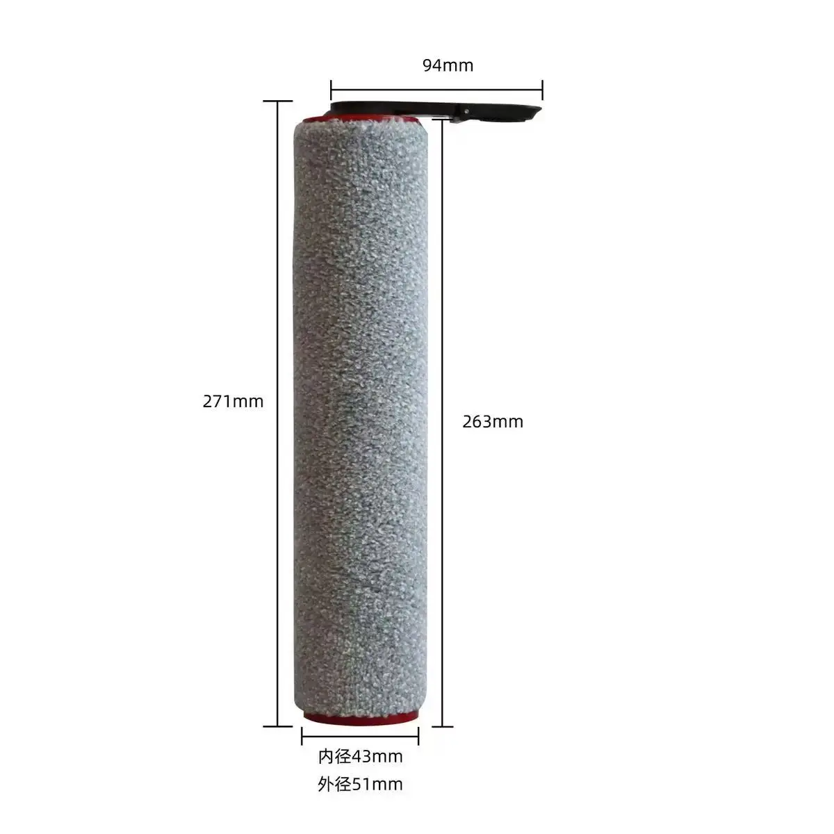 For Mova X4 Pro / MOVA X4 Plus Wet Dry Vacuum Cleaner Accessories Brush Roller And HEPA Filter Replacement Spare Parts