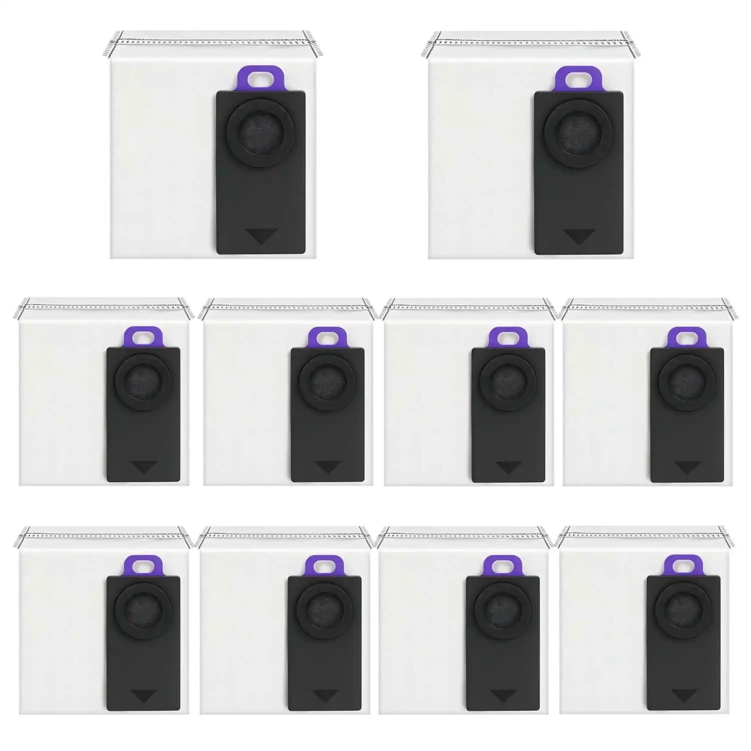 Vacuum Replacement Dust Bags for NARWAL Flow 2 Robot Vacuum and Mop, Vacuum Clean Dust Bag Collecting Bags Accessory Parts