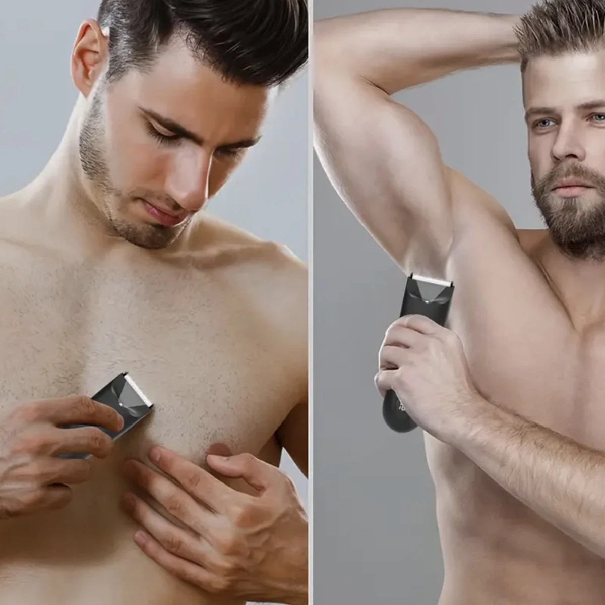 2026 Men's Body Trimmer, Electric Razor, Pubic and Underarm Hair Private Hair Trimmer, Ceramic Blade Men's Grooming Kit