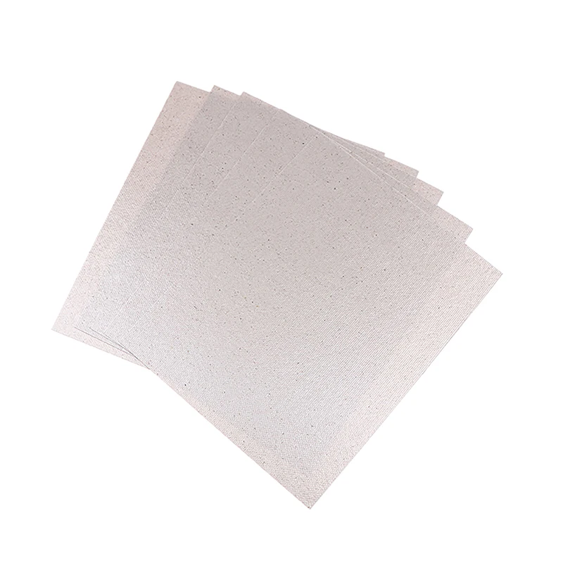 【TO】5Pcs Microwave Oven Repairing Part 150x120mm Mica Plates Sheets For Microwave Ovens Hair Dryers Toasters Heaters