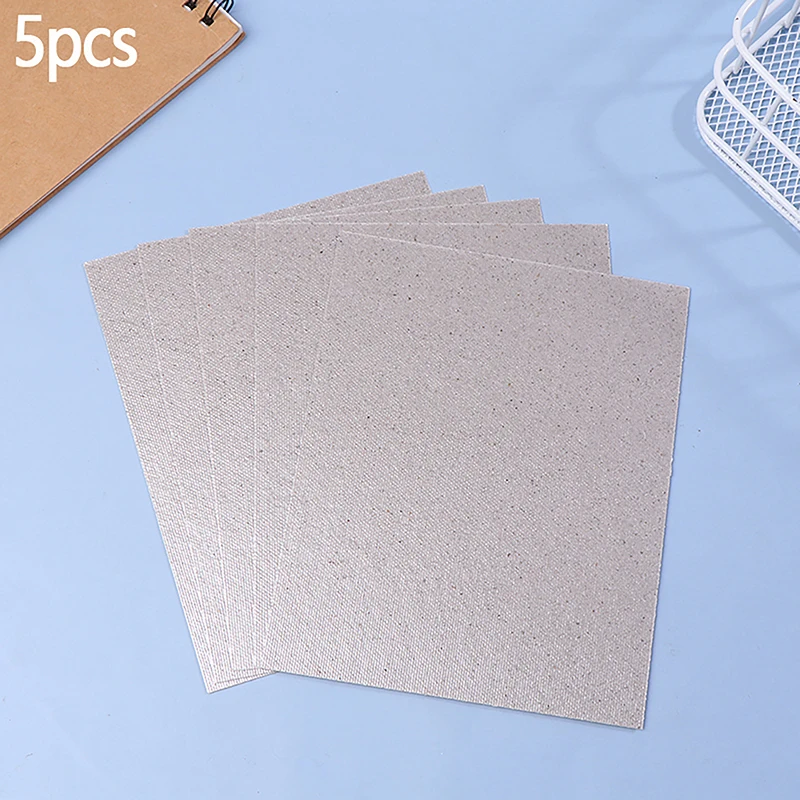 【TO】5Pcs Microwave Oven Repairing Part 150x120mm Mica Plates Sheets For Microwave Ovens Hair Dryers Toasters Heaters