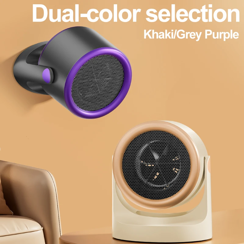 Desktop Heater Dormitory Mini Quick Heating Silent Energy Efficient Household Hot Air Blower Appliances Room Warmer For Office 