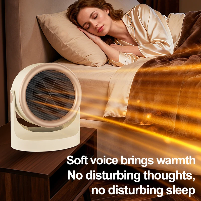 Desktop Heater Dormitory Mini Quick Heating Silent Energy Efficient Household Hot Air Blower Appliances Room Warmer For Office 