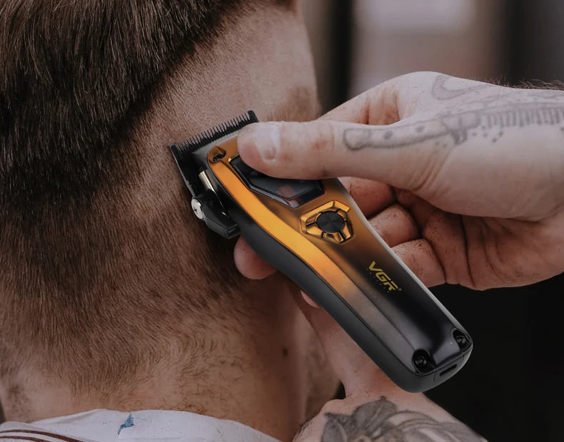 VGR Hair Clippers Professional Hair Trimmer Barber Clippers 11000 RPM Hair Cutting Machine Vector Motor Trimmer for Men V-668