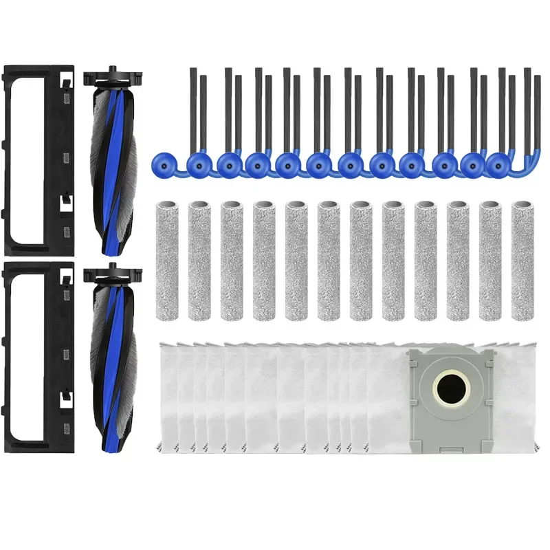 Genuine Ecovacs T90 Pro Omni Vacuum Cleaner Accessories | T90 Omni Main Brush Cover, Side Brush, Filter, Dust Bag Consumables