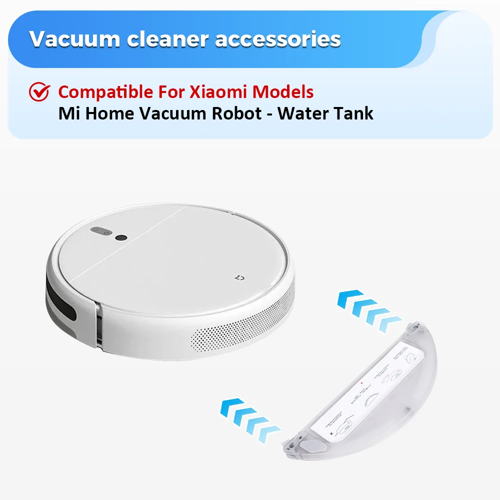 Water Tank Container For Xiaomi 1S For Roborock S5 S6 S50 S51 S52 S55 S60 S61 S6 Pure T4 T6 Robot Vacuum Leak Proof Accessories