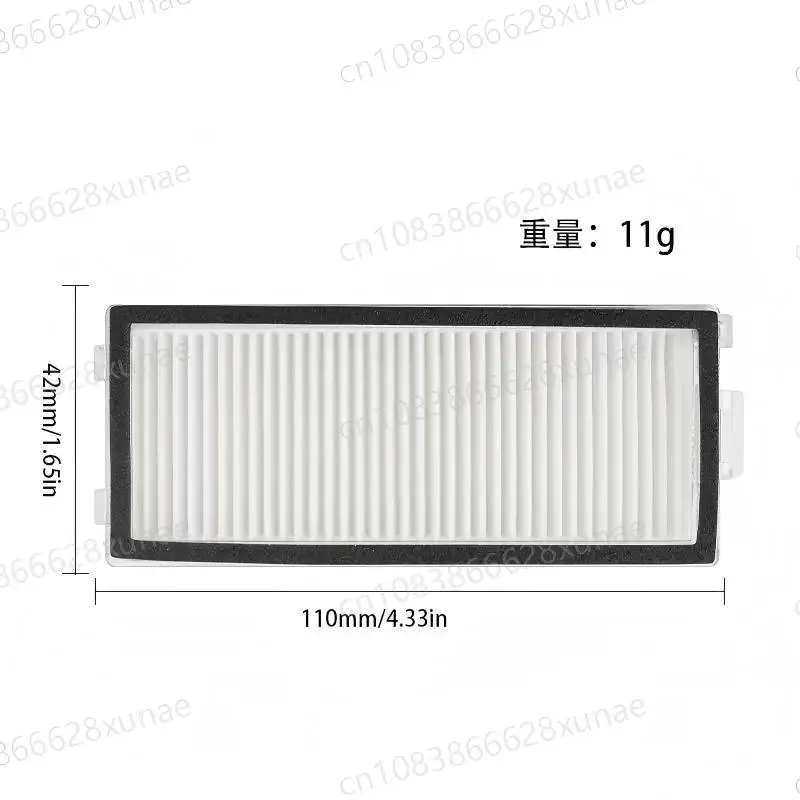 Roborock Qrevo Curv 2 Flow/Qrevo Curv 2 Flow Robot Vacuum Accessorie Main Side Brushe Mop Cloth HEPA Filter Dust Bag Spare Parts
