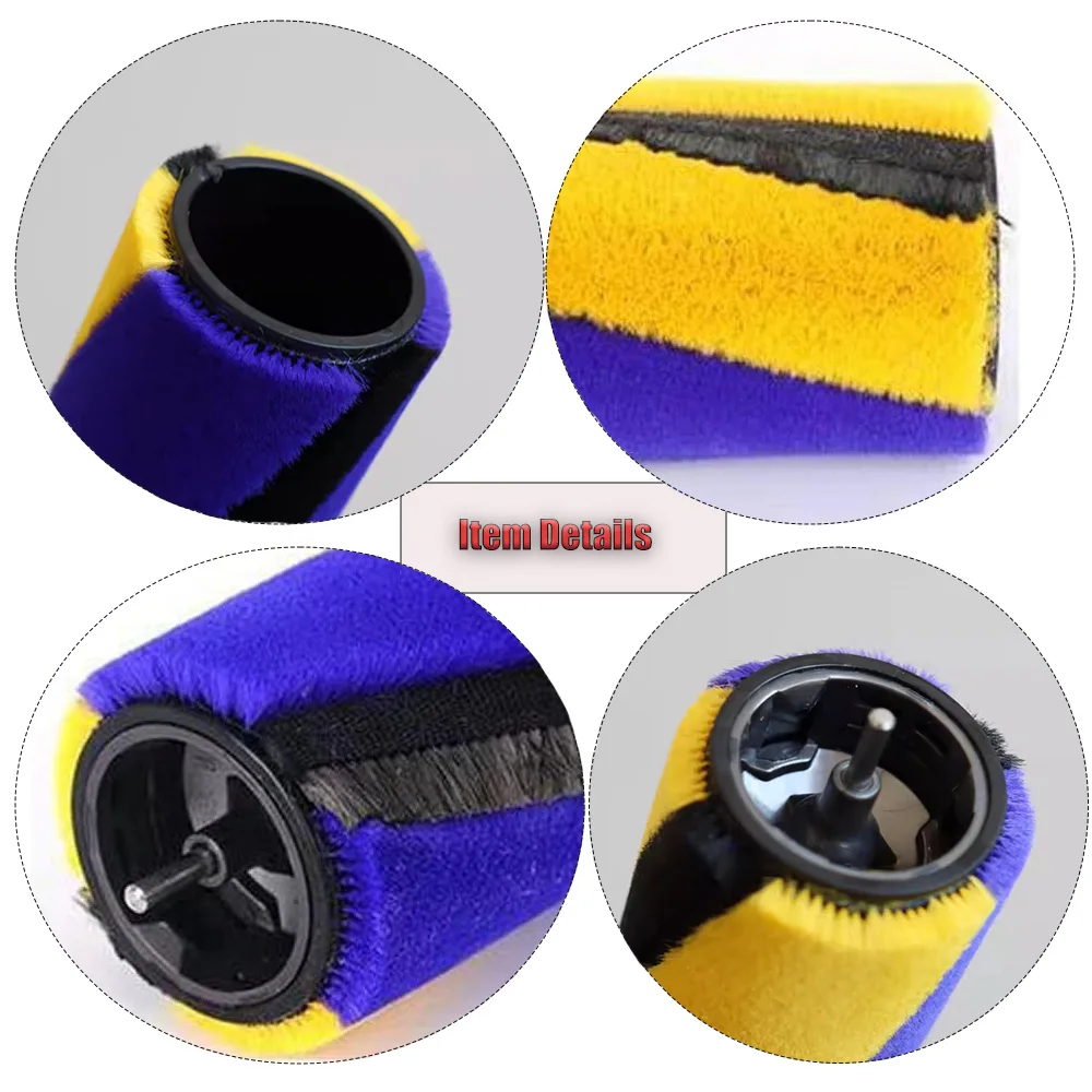 Wheels Plush Strips Soft Roller Brush Bar for Dyson Gen5 V8 Slim V10 Slim V12 Detect Slim V15S V15 Detect Slim Vacuums Part
