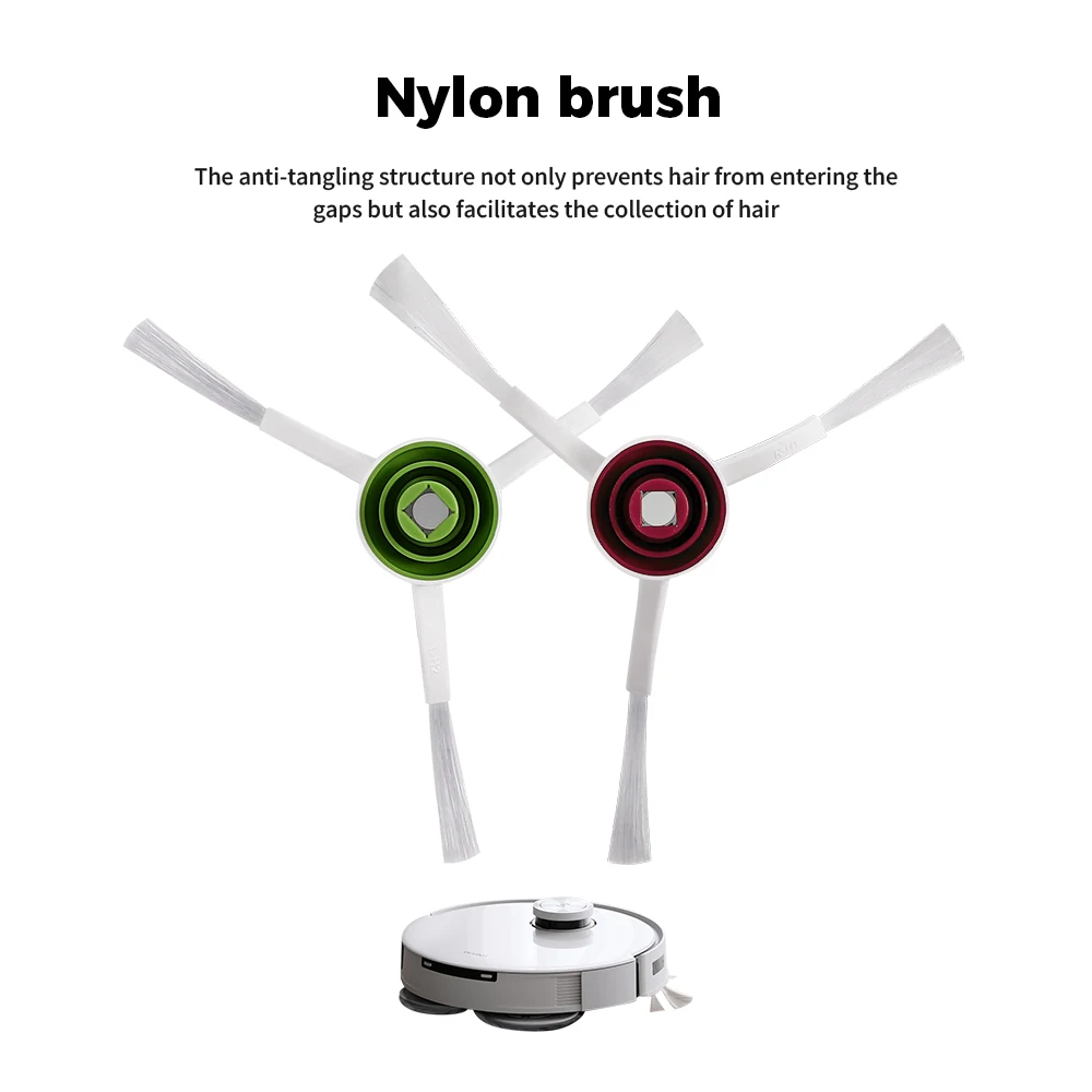 Anti-Scratch Edge Brushes for Ecovacs Deebot T10 OMNI/TURBO/MAX/X1 OMNI/TURBO/MAX/T20/PRO/MAX/PRO PLUS/X1S PRO Side Brush Parts
